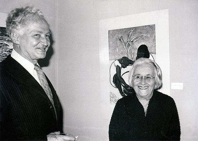 Emilia Prieto y Francisco Amighetti